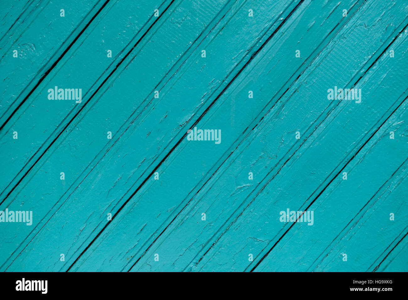 Wood blue painted background with diagonal lines Stock Photo