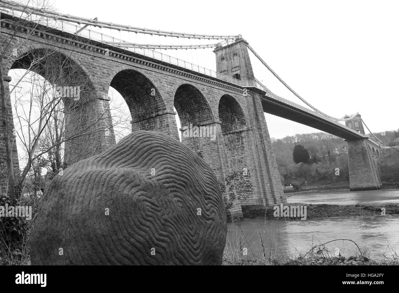Wrought Iron Bridge Black and White Stock Photos & Images Alamy