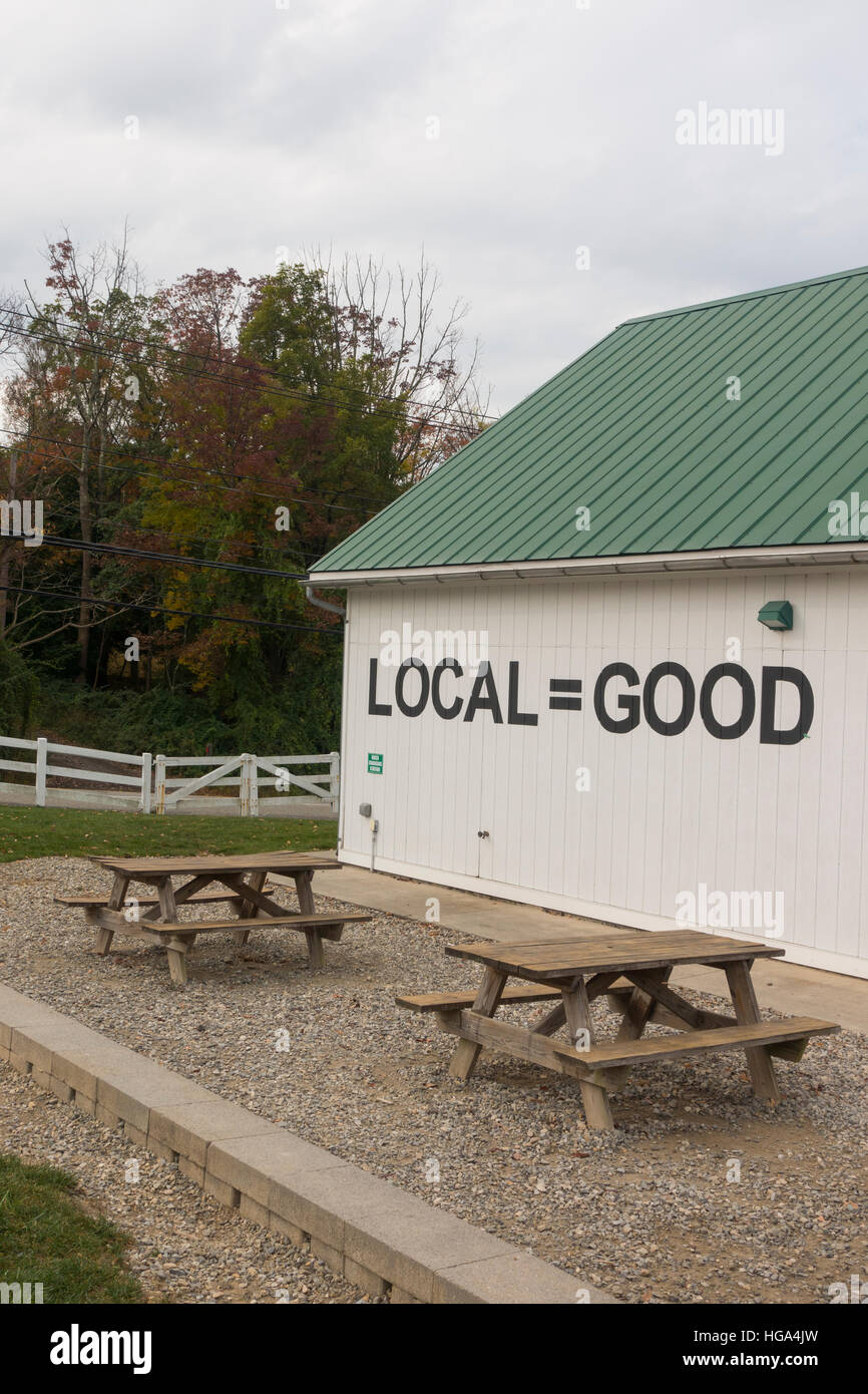 Bellvale Farms creamery Warwick New York Stock Photo Alamy