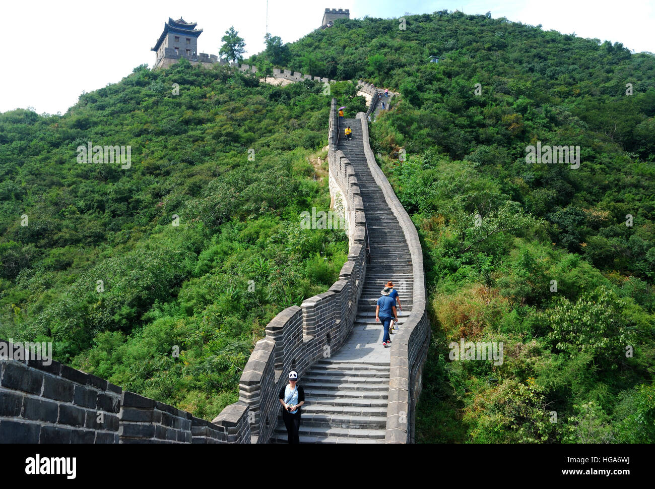 Great Wall Of China,beijing,china Stock Photo - Alamy