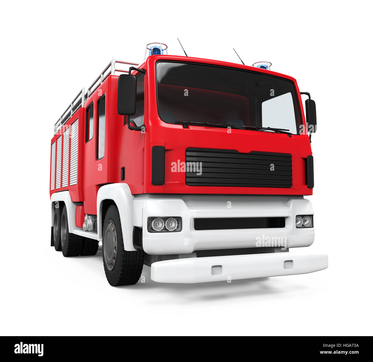 Fire truck ladder rescue hi-res stock photography and images - Alamy