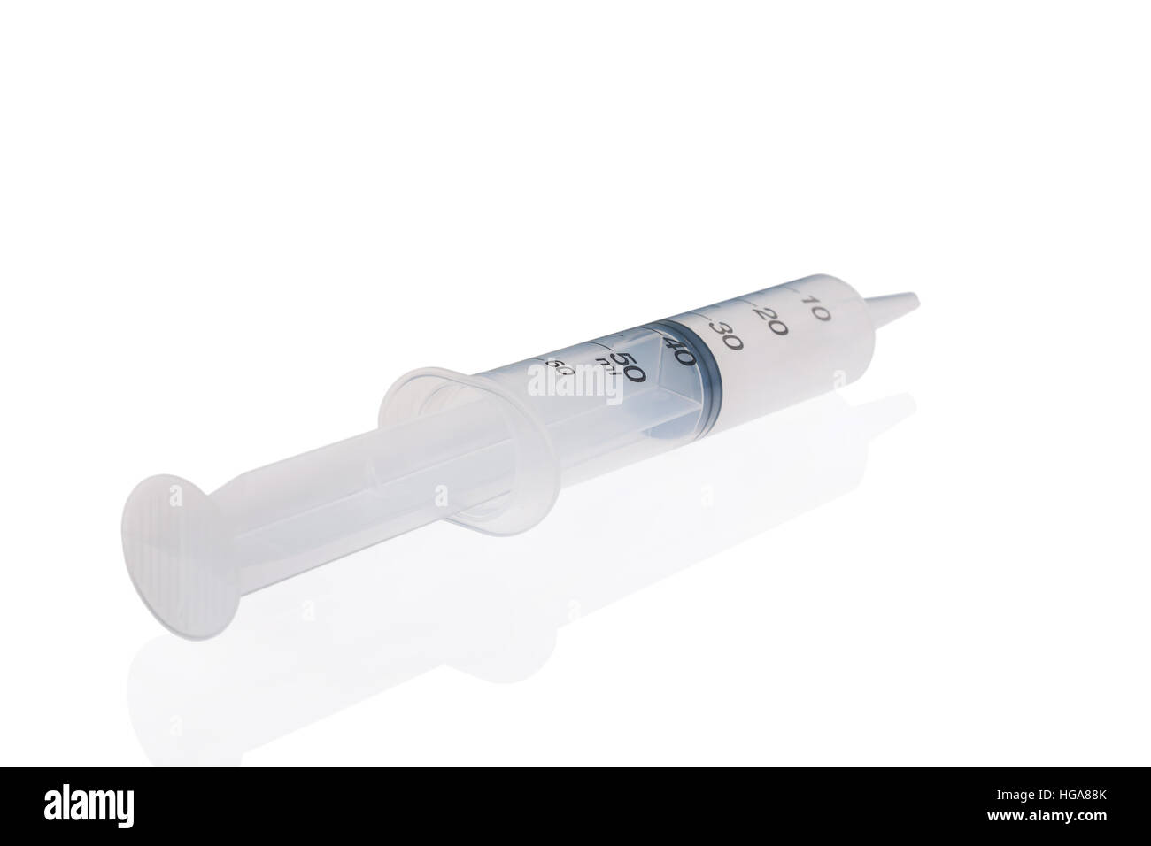 Large feeding syringe isolated on a white background Stock Photo Alamy