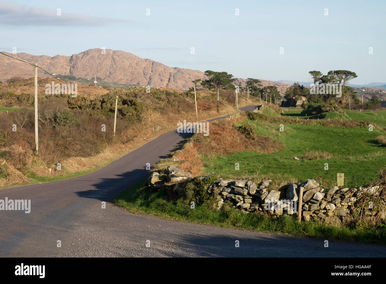 The road east to Kilcrohane on the Sheep's Head Peninsula, County Cork, Ireland Stock Photo Alamy