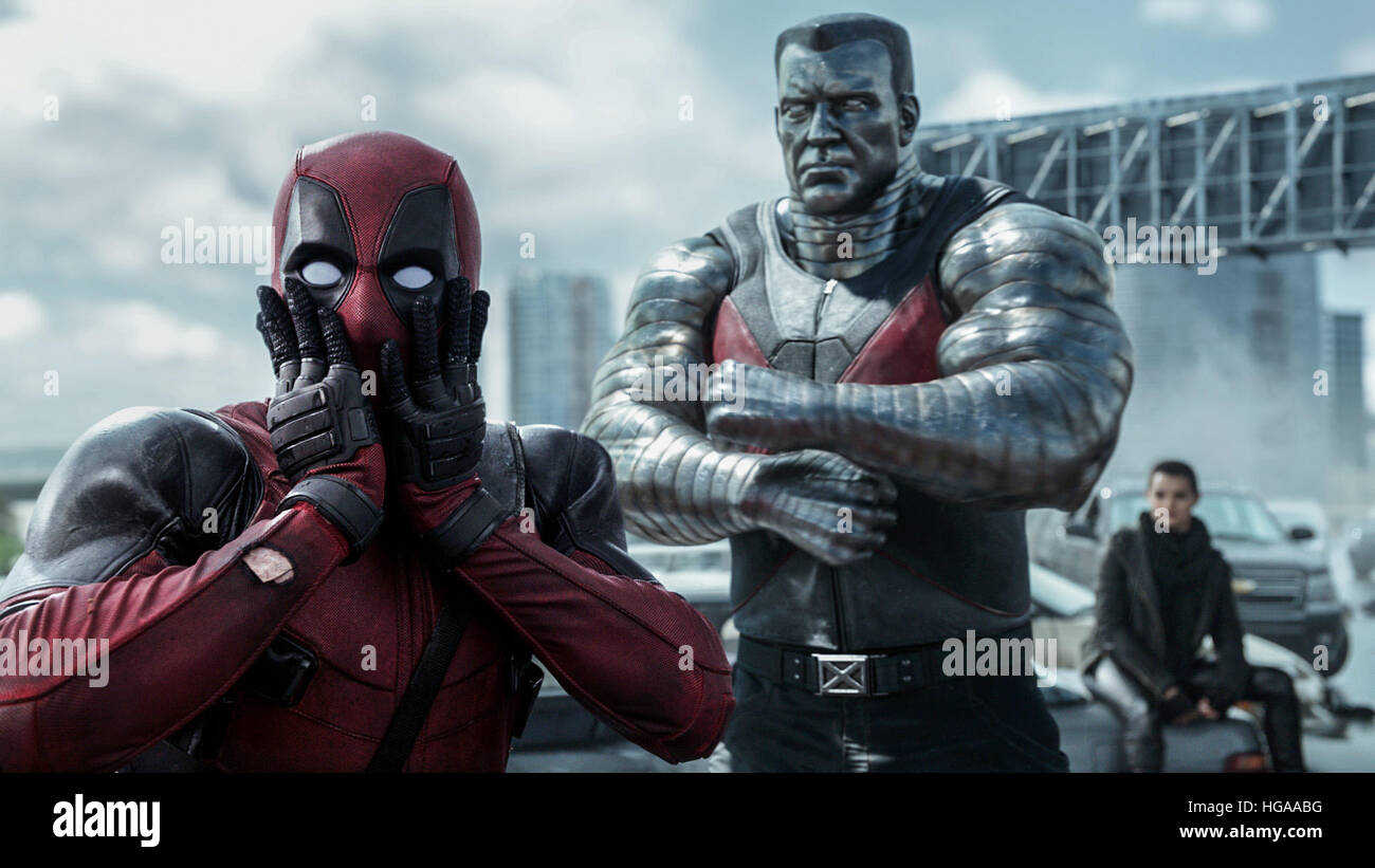 RELEASE DATE: February 12, 2016 TITLE: Deadpool STUDIO: Twentieth Century Fox Film DIRECTOR: Tim Miller PLOT: A former Special Forces operative turned mercenary is subjected to a rogue experiment that leaves him with accelerated healing powers, adopting the alter ego Deadpool PICTURED: Ryan Reynolds as Wade Wilson / Deadpool (Credit Image: © Twentieth Century Fox Film/Entertainment Pictures) Stock Photo