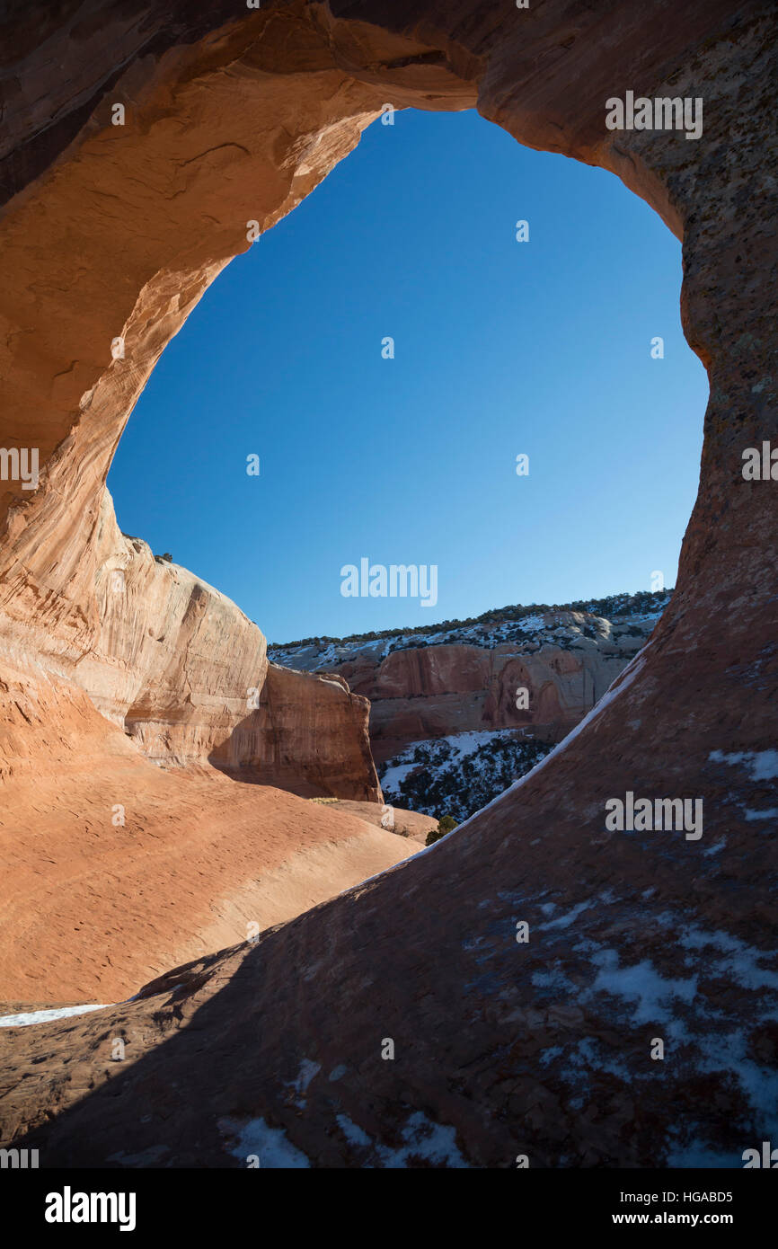 La Sal Junction, Utah Wilson Arch Stock Photo Alamy