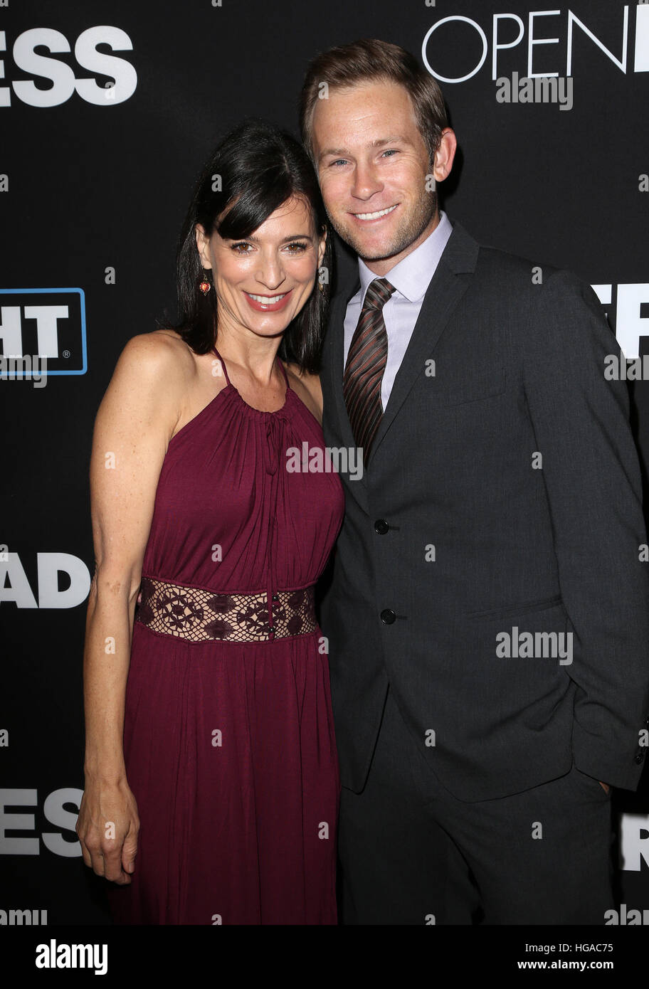 Aaron endress fox and perrey reeves hires stock photography and images