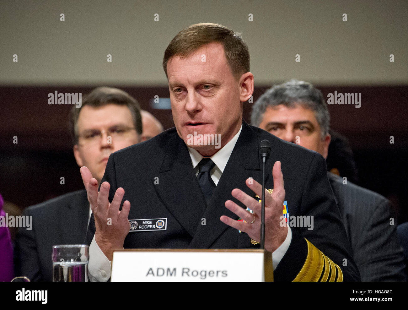 Admiral Michael S. Rogers, USN, Commander, United States Cyber Command ...