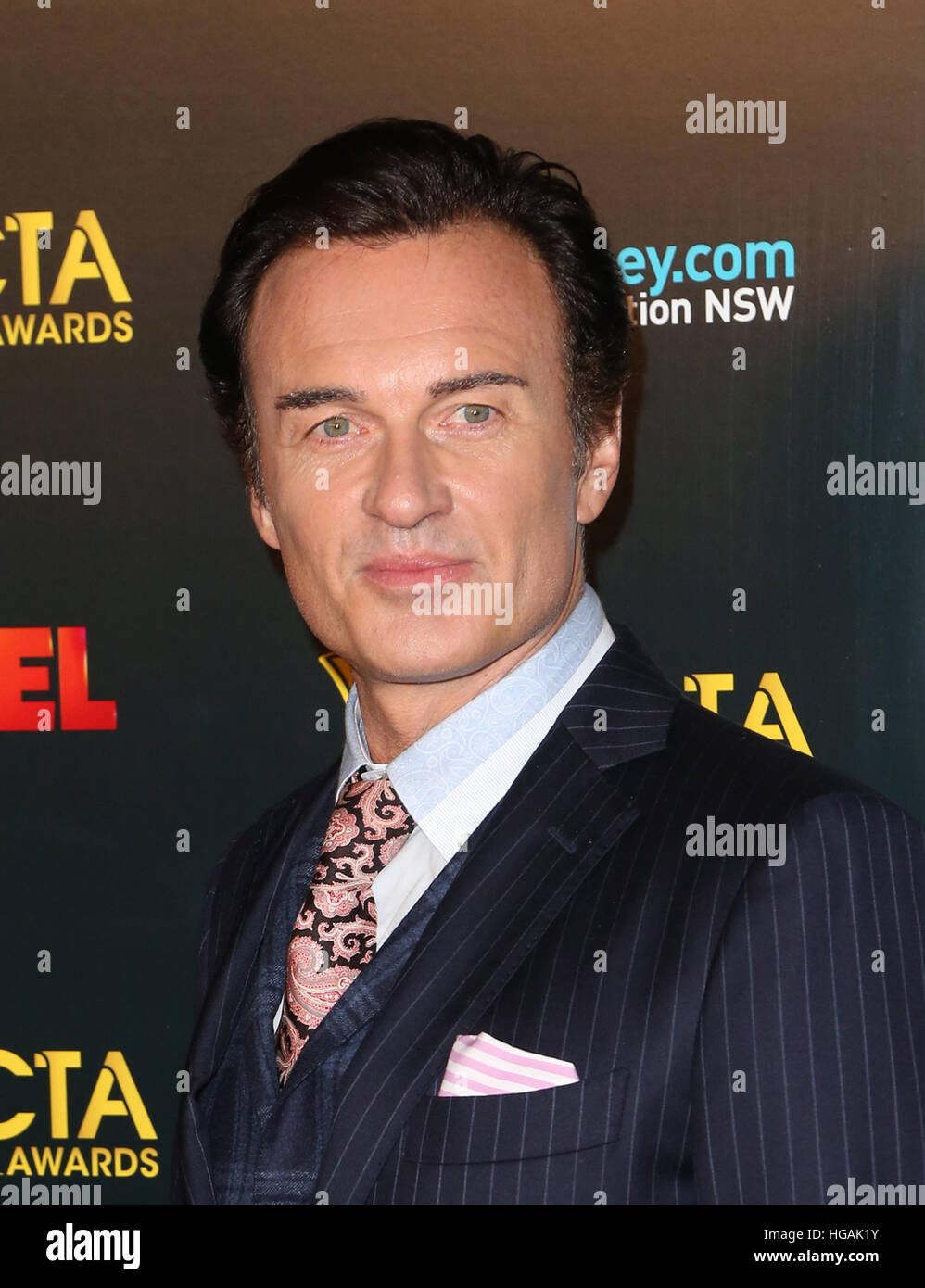 Hollywood, CA. 06th Jan, 2017. Julian McMahon, At 6th AACTA International Awards, At Avalon Hollywood In California on January 06, 2017. © Faye Sadou/Media Punch/Alamy Live News Stock Photo