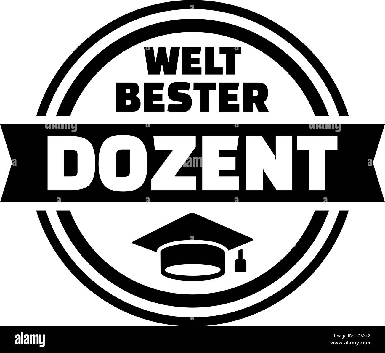 World's best Lecturer german button Stock Vector Image & Art Alamy