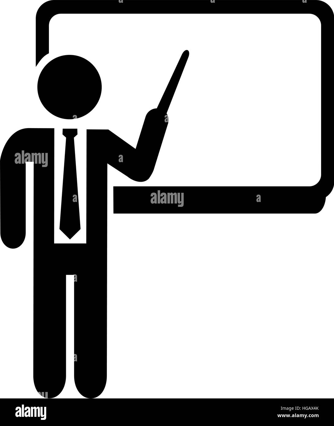 Lecturer icon Stock Vector
