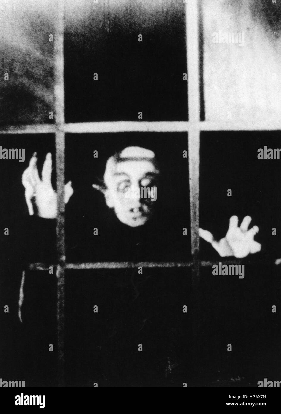 NOSFERATU 1922  German horror film Stock Photo