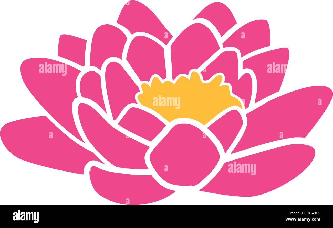 Lotus flower icon Stock Vector Image & Art - Alamy