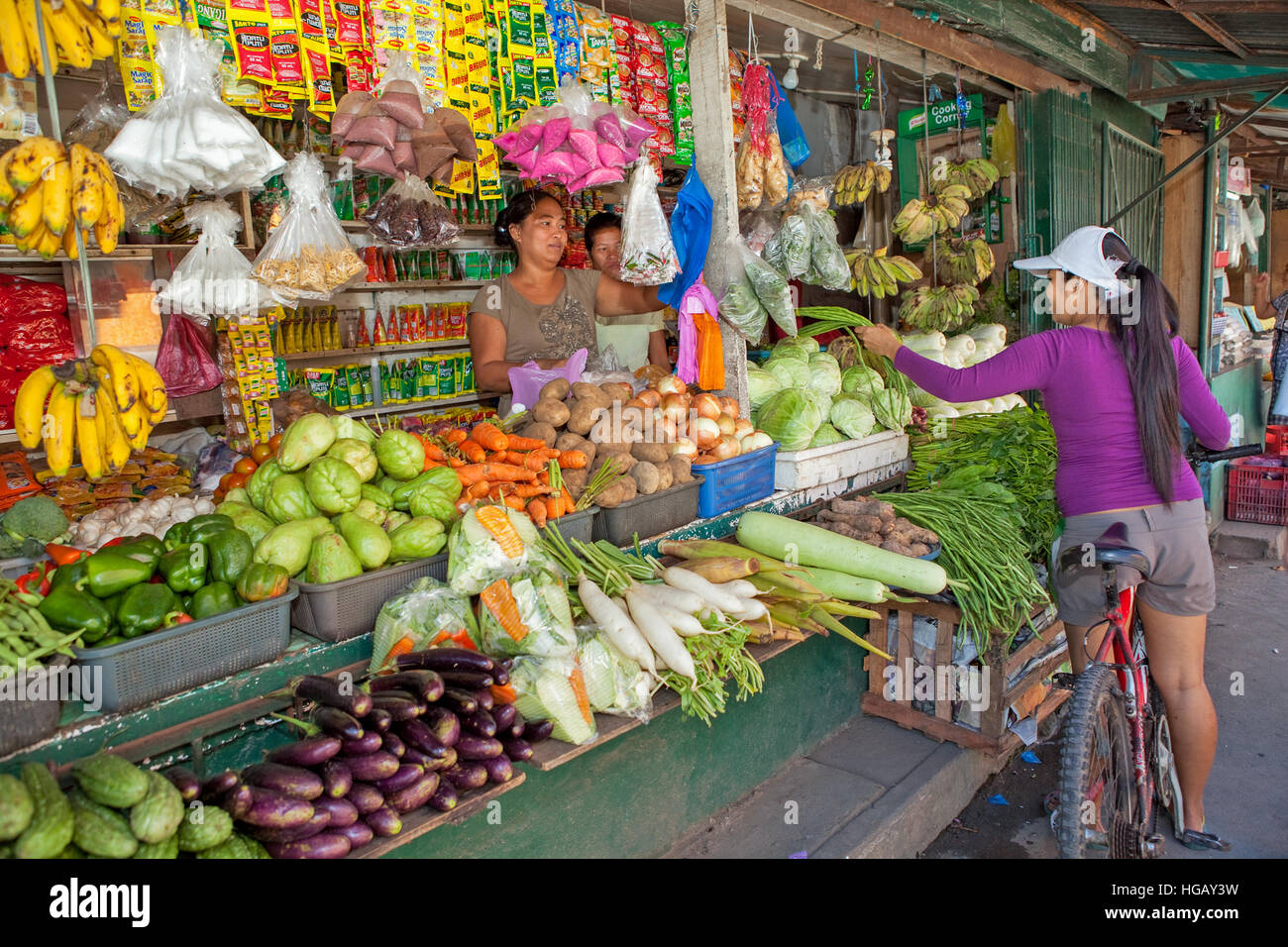 Philippines fruit market hires stock photography and images Alamy