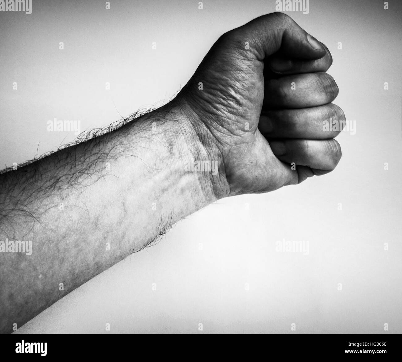 Fist Black and White Stock Photos & Images Alamy
