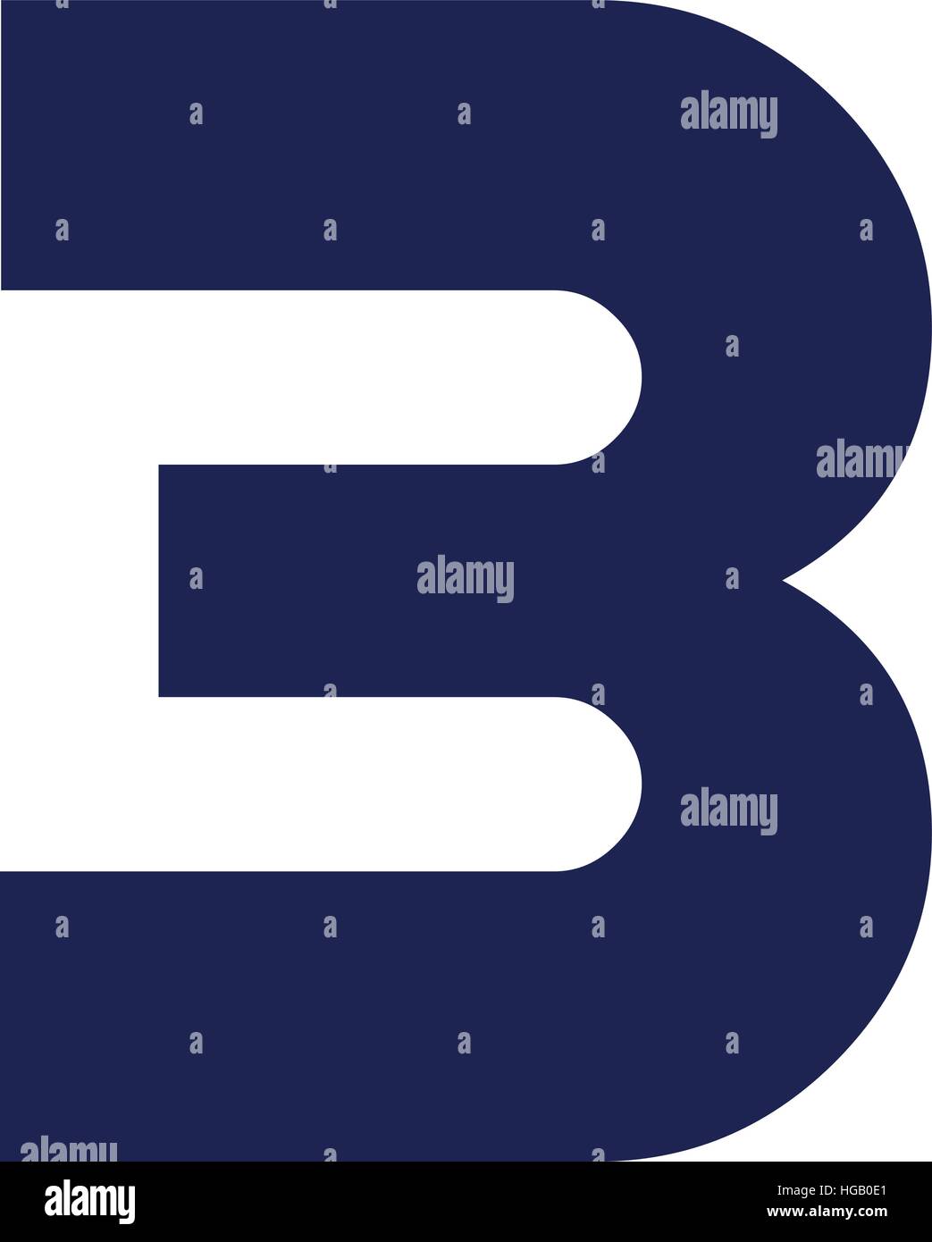 Three fat number digit 3 Stock Vector Image & Art Alamy