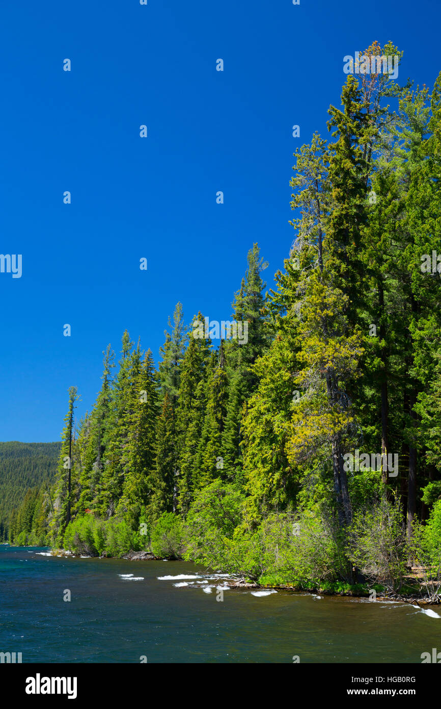 Odell Lake, Deschutes National Forest, Oregon Stock Photo Alamy