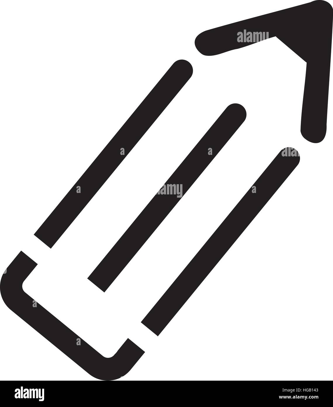 Simple pencil Stock Vector Images - Alamy
