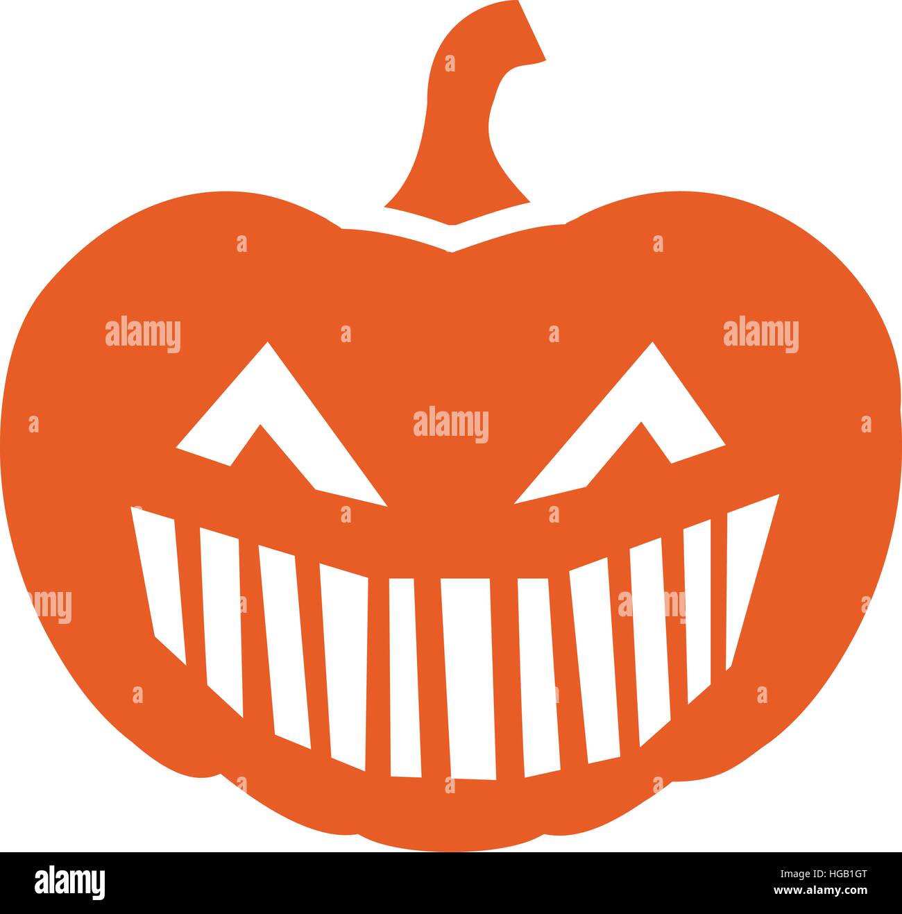 Halloween pumpkin face big mouth Stock Vector Image & Art - Alamy