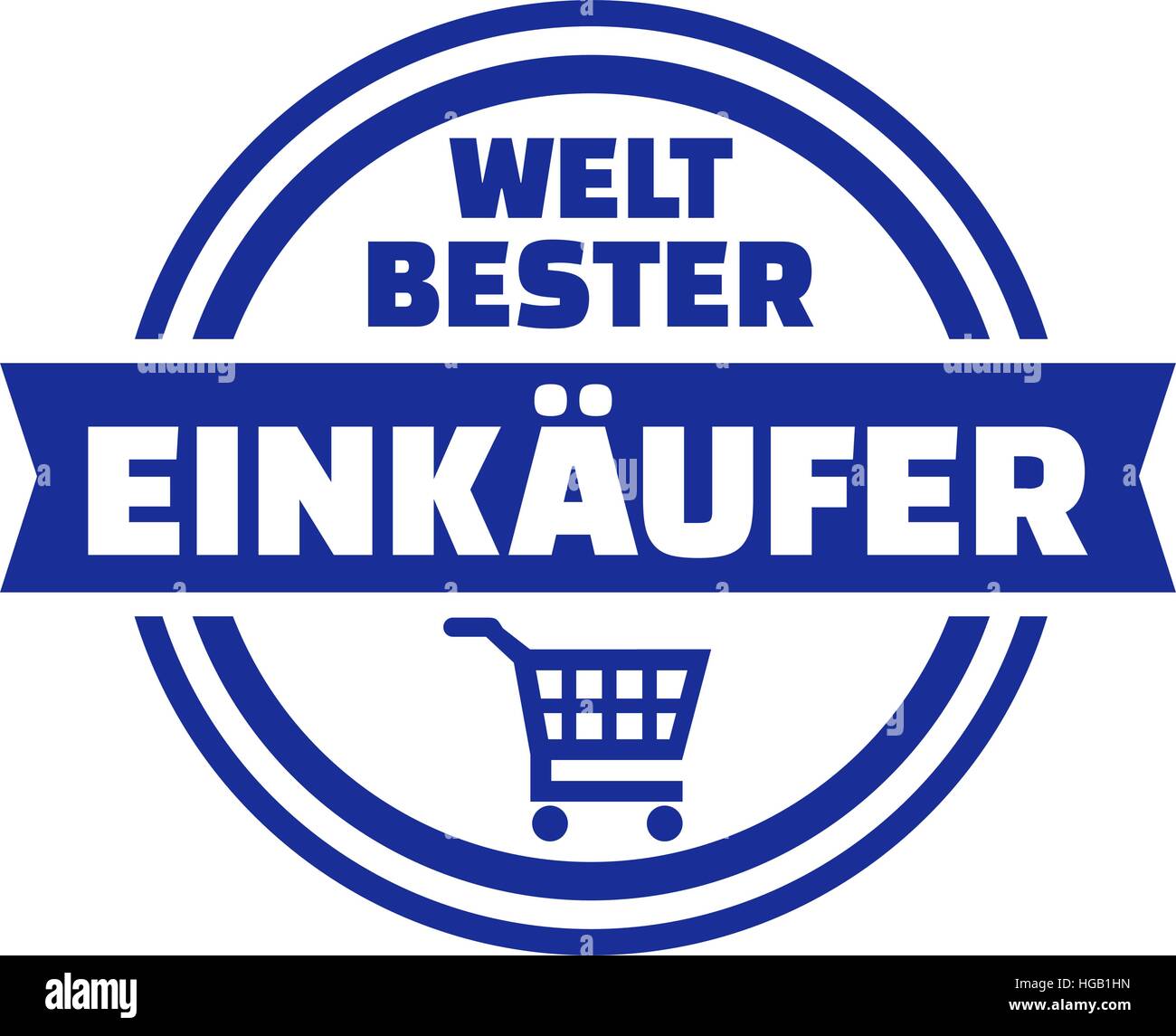World's best purchaser german button Stock Vector