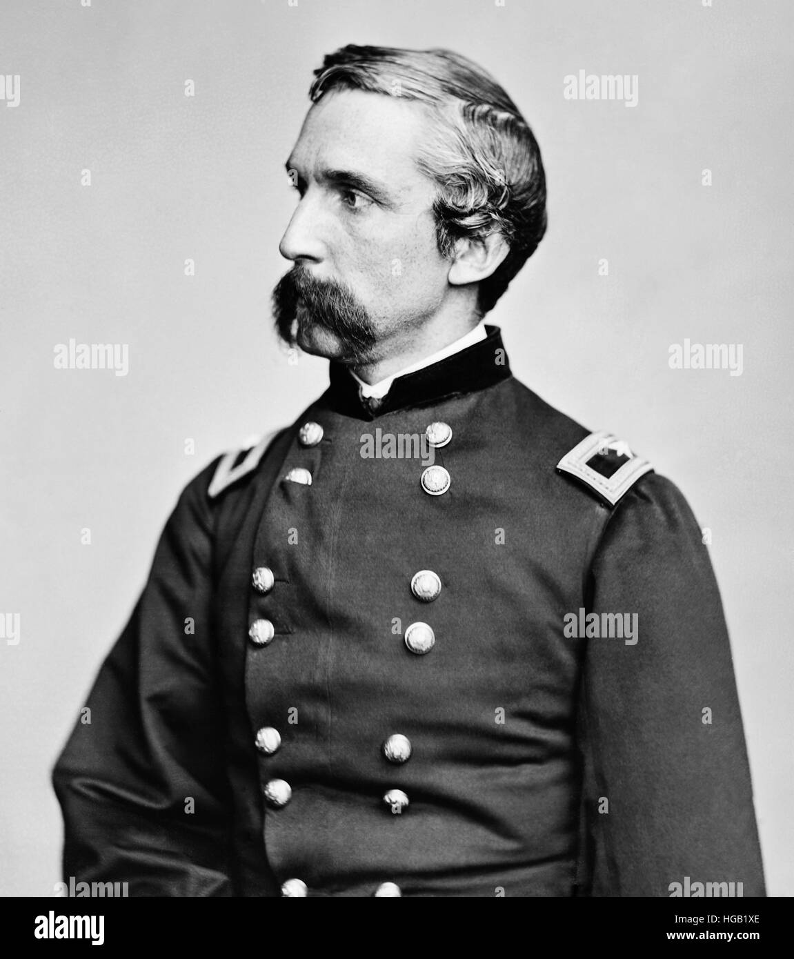 American Civil War photo of Joshua Lawrence Chamberlain. Stock Photo