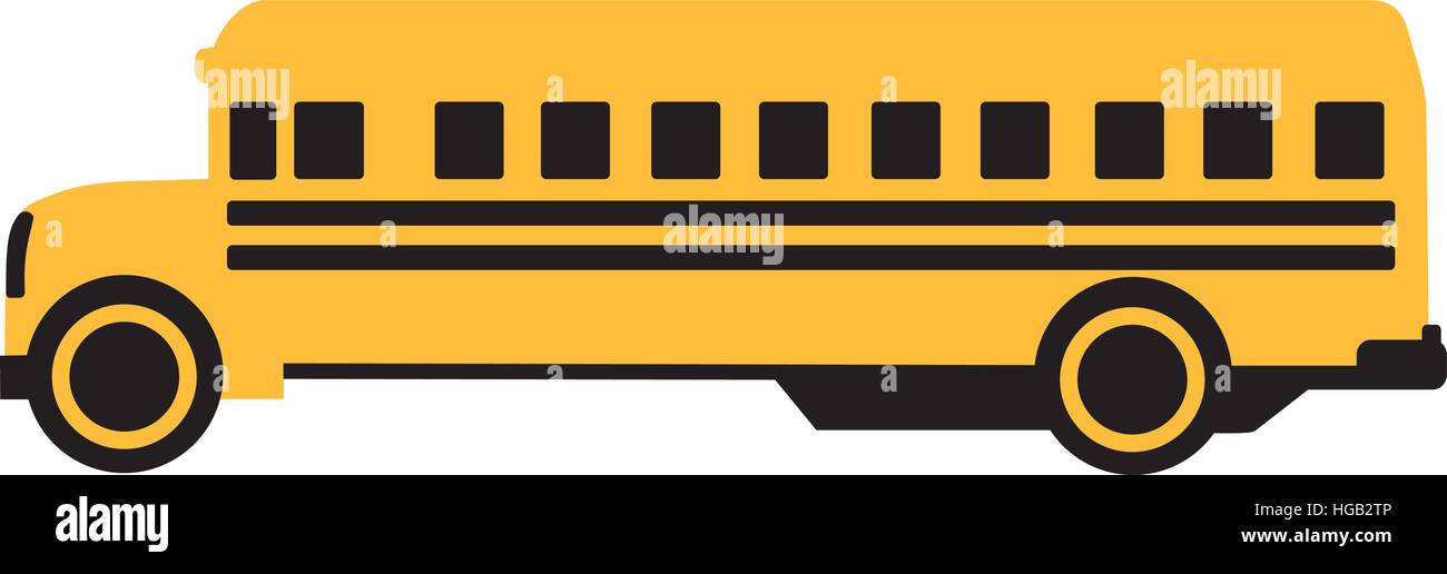 Long school bus Stock Vector Image & Art Alamy