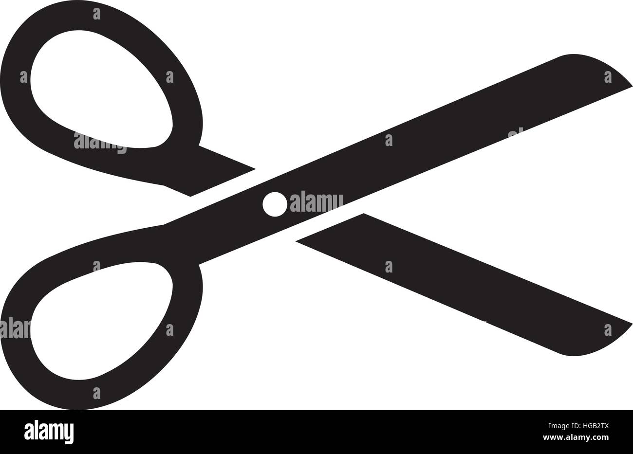 Classic paper scissor Stock Vector Image & Art Alamy