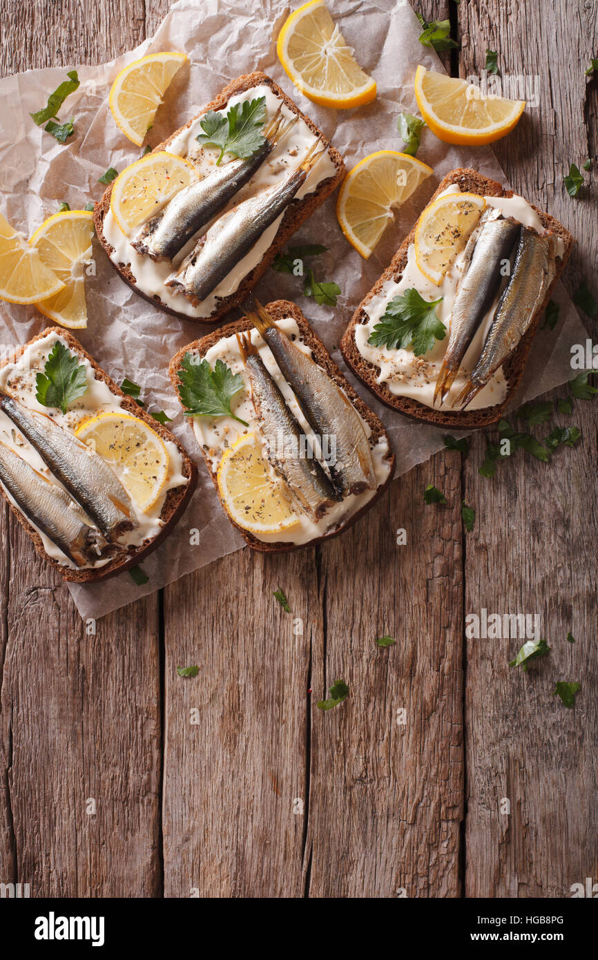 Sardine on toast hires stock photography and images Alamy