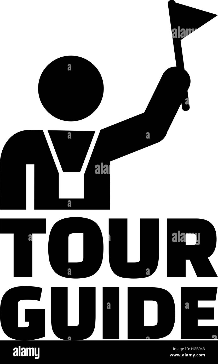 Tour guide pictogram Stock Vector Image & Art Alamy