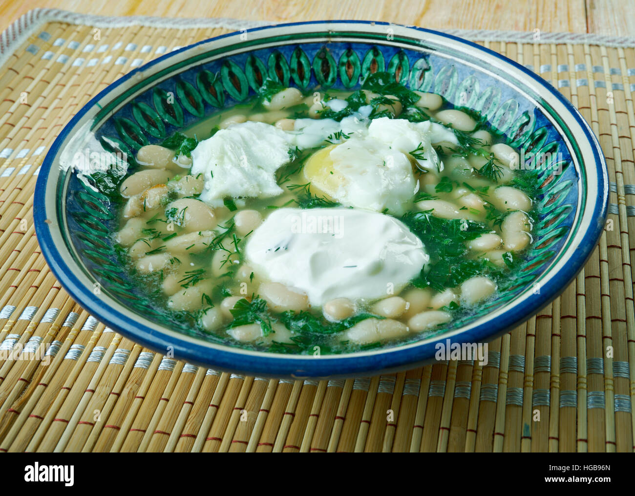 Baghali Ghatogh Persian Kidney Bean Stew Stock Photo Alamy