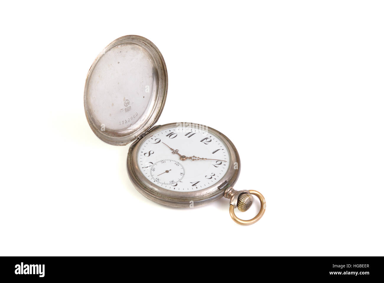pocket watch with lid