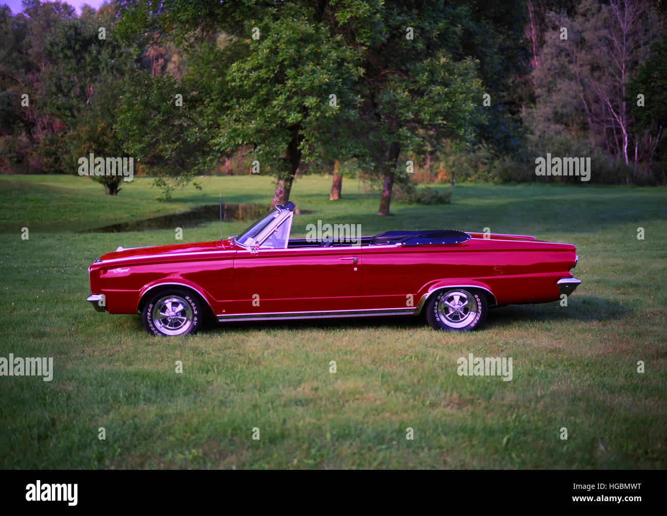1966 Plymouth Valiant Signet Stock Photo