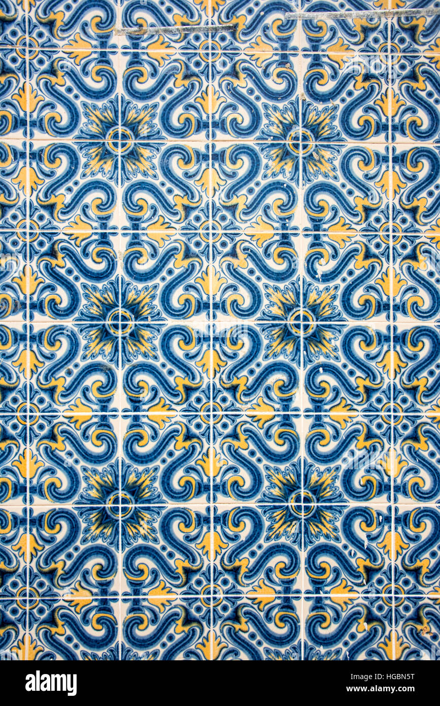 Mosaic Tiles Lisbon, Portugal Stock Photo Alamy