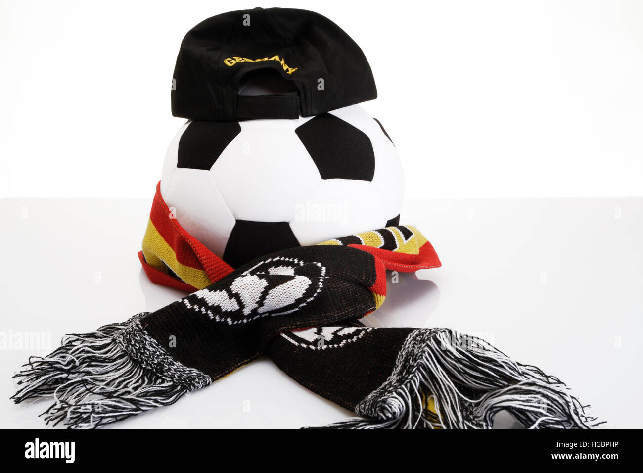 Football, fan merchandise Stock Photo