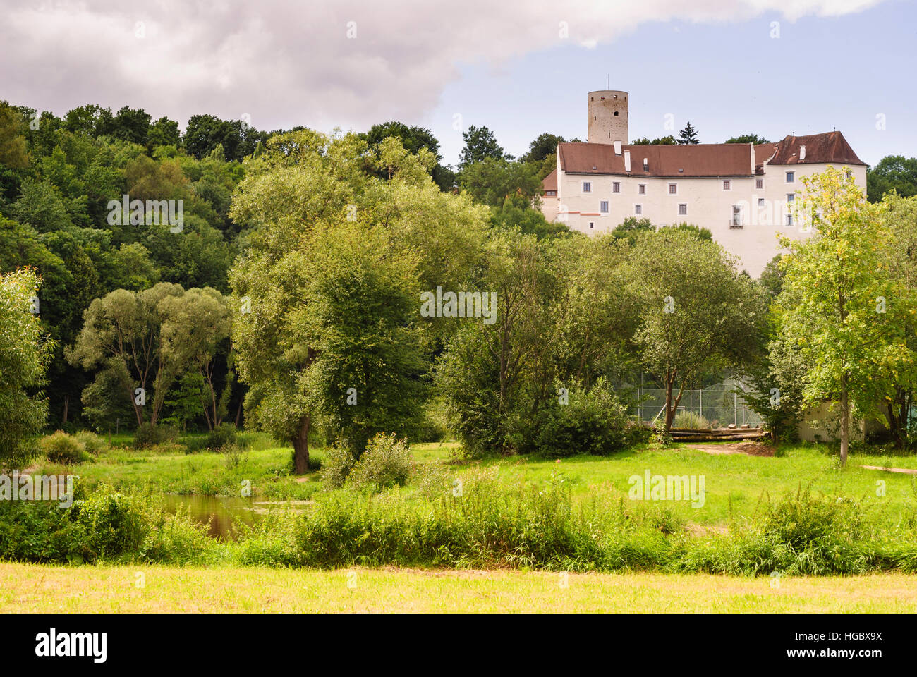 Karlstein an der Thaya: Castle, Waldviertel, Niederösterreich, Lower Austria, Austria Stock Photo