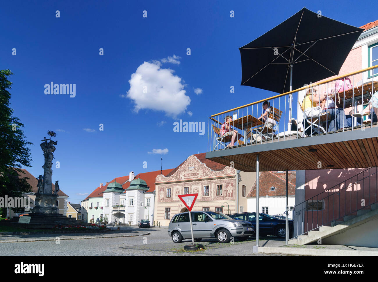 Drosendorf an der Thaya Main square