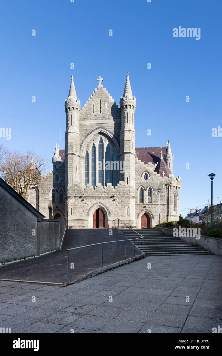Daniel O'Connell Memorial Church of the Holy Cross, Cahersiveen, County Kerry Ireland Stock Photo