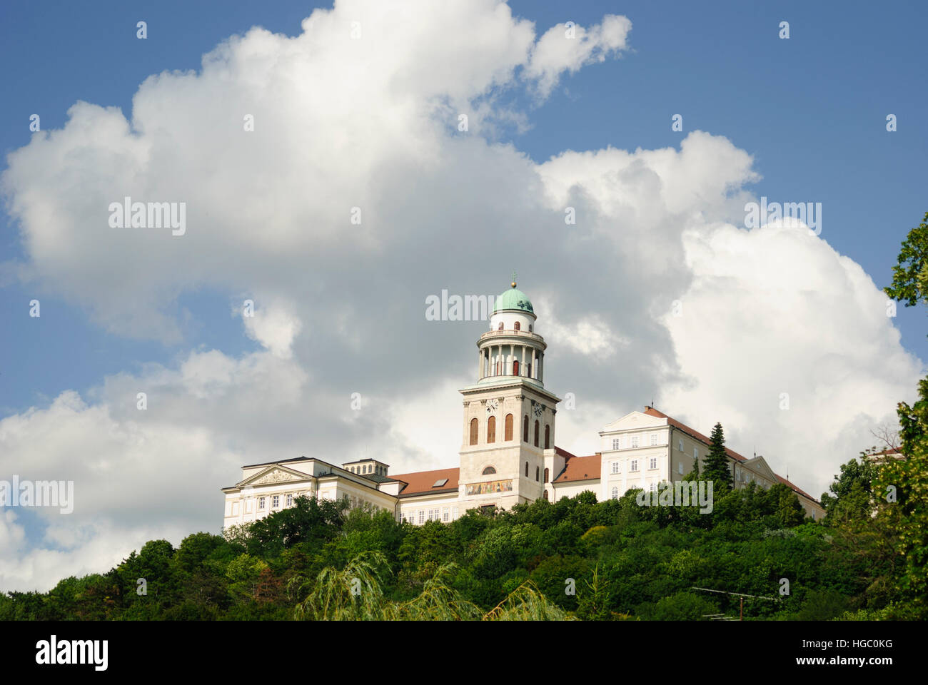 Pannonhalma: Arch abbey of the Benedictine order, , Györ-Moson-Sopron, Hungary Stock Photo
