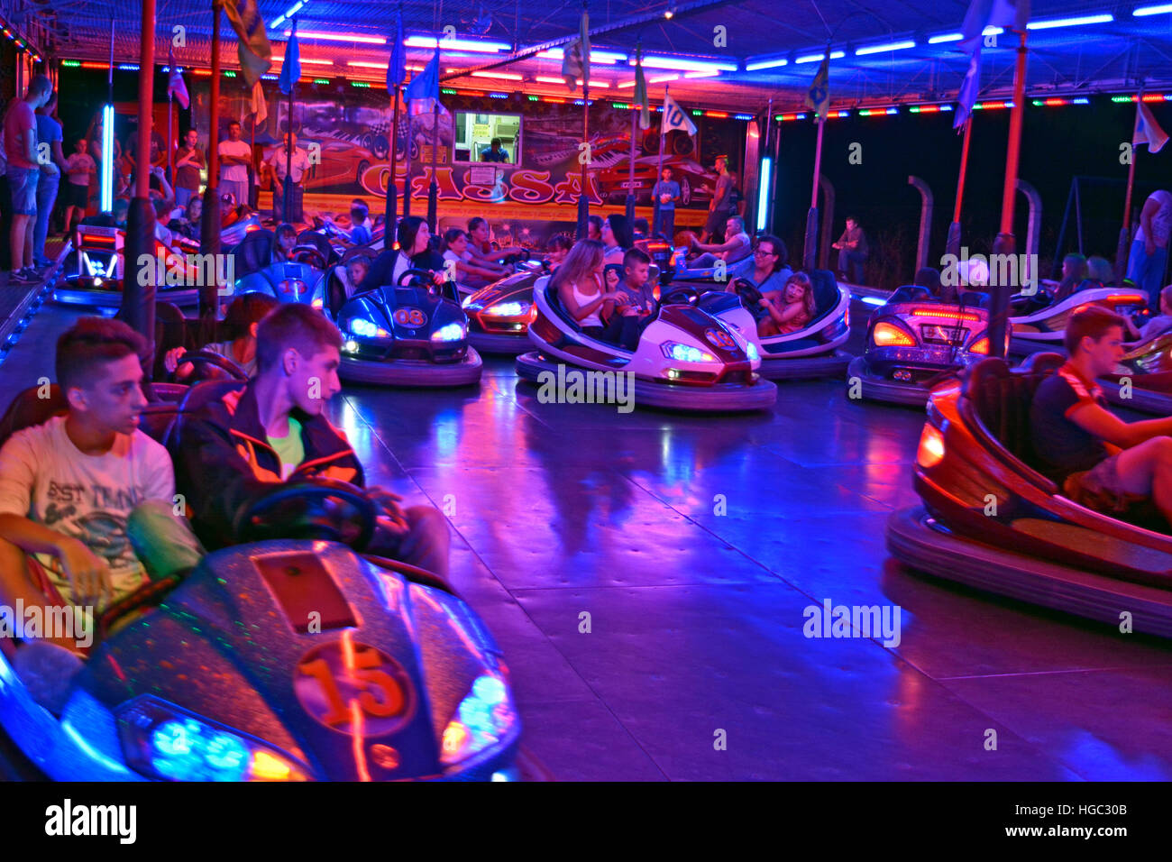 Carnival ride cars High Resolution Stock Photography and Images - Alamy