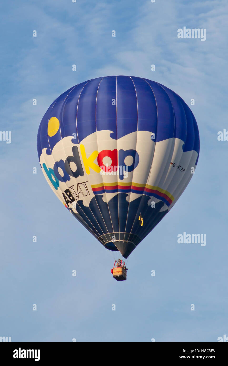 D-OKAP Lindstrand LBL Hot Air Balloon of Badkap Albstadt at Bristol International Balloon Fiesta 2016 Stock Photo