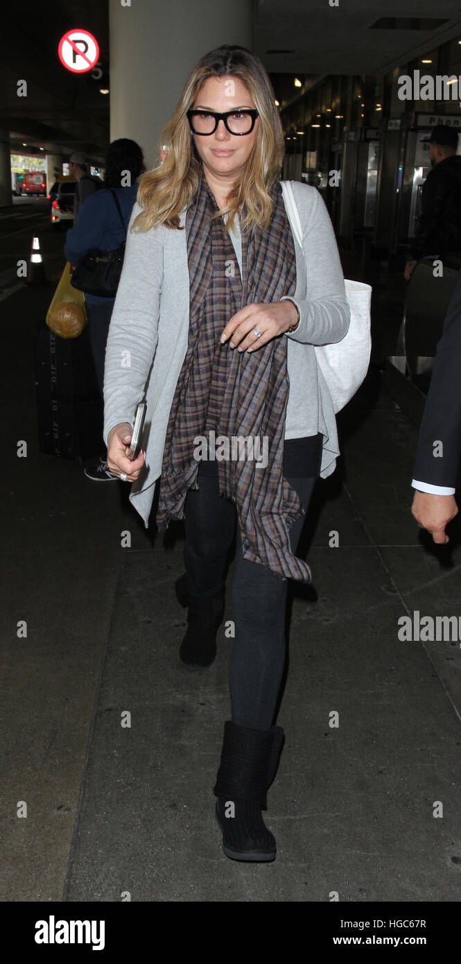 Daisy Fuentes at Los Angeles International Airport (LAX) Featuring