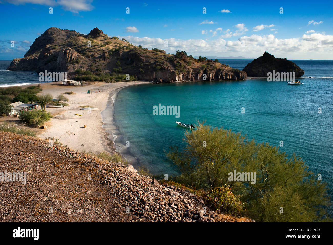 Agua Verde Bay, Sea of Cortes, Baja California Sur, Mexico. Stock Photo