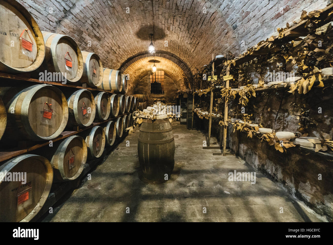 Old oak wine barrels hires stock photography and images Alamy