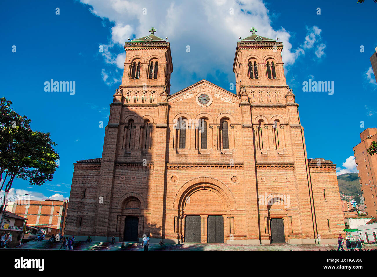 Medellin cathedral hires stock photography and images Alamy