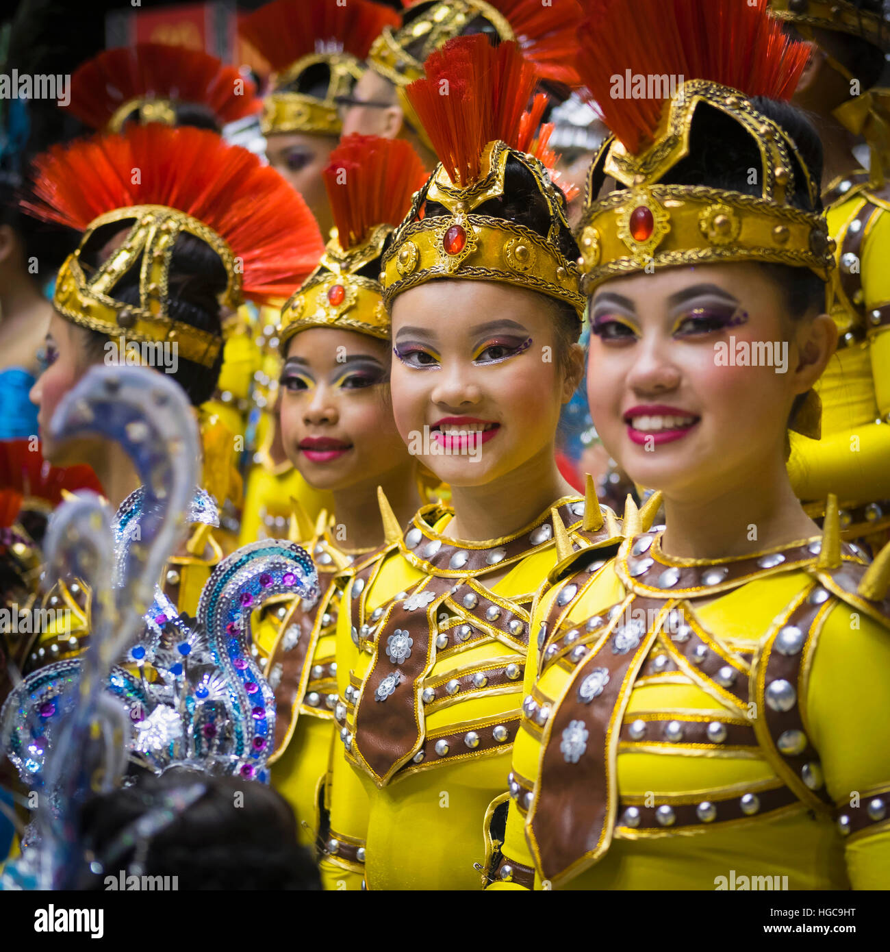 Hmong American New Year celebrations, celebrating Hmong ethnic traditions and culture. St. Paul, Minnesota State Fair Grounds. Stock Photo