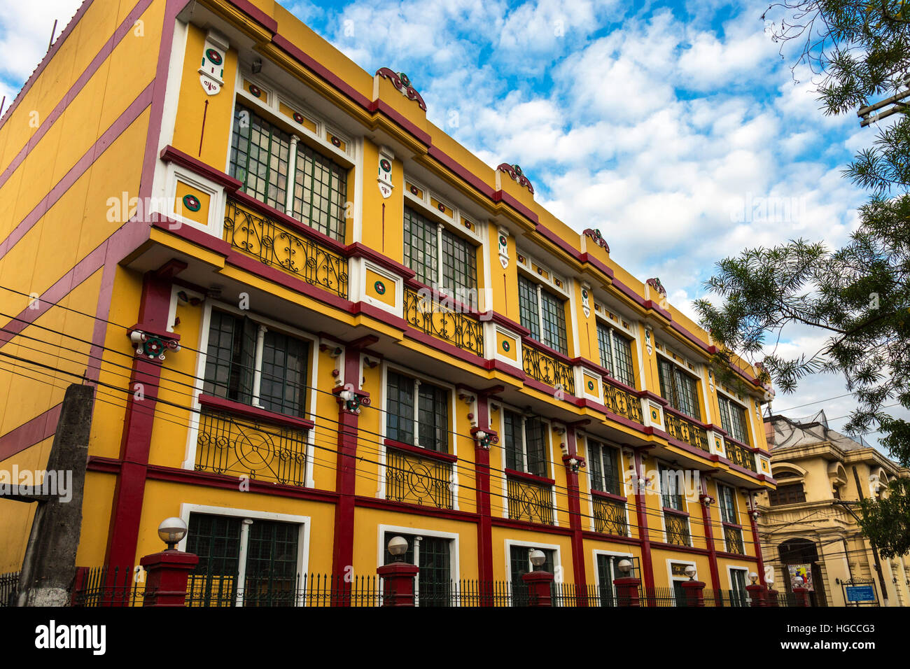 Spanish Colonial Architecture Philippines High Resolution Stock
