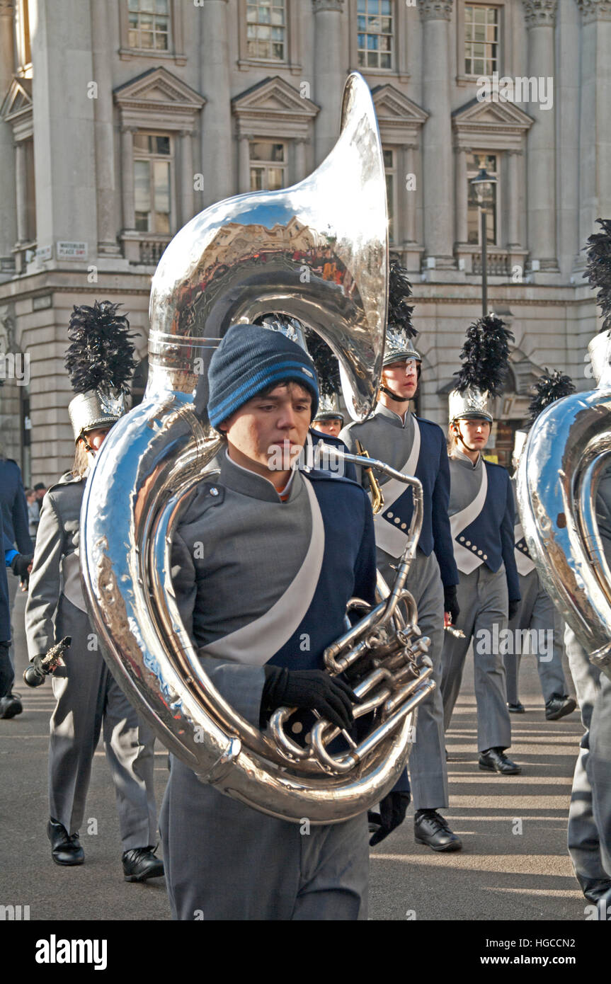 Farragut High School Marching Admirals, Knoxville, Tennessee, USA, Tuba