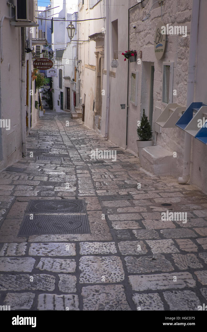 beautiful town of ostuni in puglia,italy Stock Photo