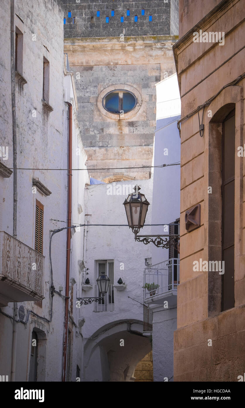 beautiful town of ostuni in puglia,italy Stock Photo