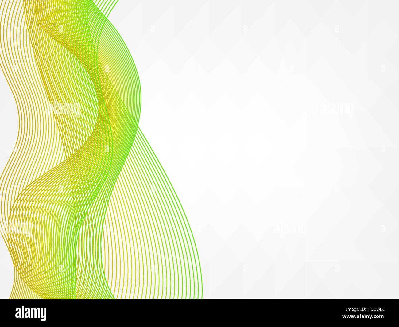 abstract vector waved line background - yellow and green Stock Vector ...