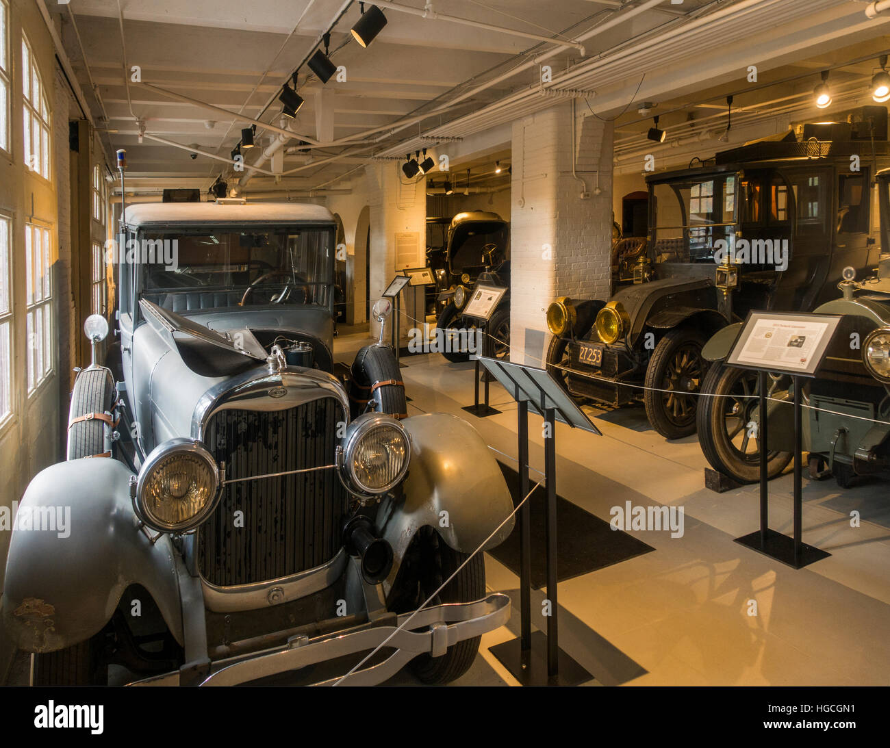 Larz Anderson auto museum Brookline MA Stock Photo - Alamy